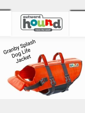 Outward Hound’s Granby Splash Dog Life Jacket XS NWT